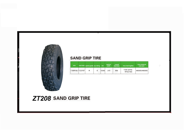 ZT208 Sand Grip Tire